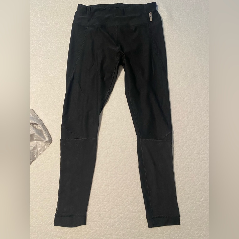 RBX Leggings w Mesh Criss Cross Design